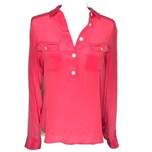 Banana Republic Silk Shirt Size Medium